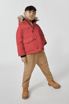 Chamarras Canada Goose Niños Outlet - Lynx Abrigos Rojos XJ0295437